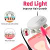 Amalfi - Scalp Massager, Amalfi Scalp Massager Hair Growth, Head Massager Scalp Stress Relax, Silicone Scalp Massager Handheld USB Charging Portable Waterproof (EMS Pulse Vibration) view 3