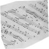 Mobestech Music Notes Toilet Paper Roll, Decorative Bathroom Tissue Soft Single Roll with Creative Printed Sheet, Novelty Toilet Tissue for Home and Party Use view 2