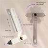 Multi-Function Rotating Crevice Cleaning Brush, 2 In 1 Hard Bristle Cleaning Brush with Small Clip, Portable Detail Cleaner Scrub Brush for Window Groove, Kitchen, Bathroom (Purple) view 3