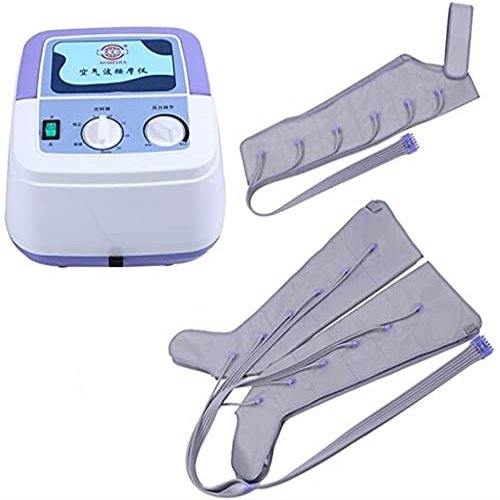 6 Cavity Air Compression Massager for Leg or Arm, Portable Air Massage Machine, Relieve Fatigue, Improve Blood Flow Circulation
