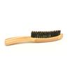 Housoutil Men's Beard Shaving Brush Set Long Handle Black Gentle on Skin Professional Beard Styling Maker view 1
