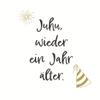 20 Napkins Birthday & Party Again a Year Older as Table Decoration Paper Napkins with Motif Also for Decoupage and Decoupage 33 x 33 cm view 1