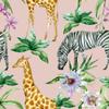 20 Napkins Animal Motifs Zebra and Giraffes Table Decoration Paper Napkins with Motif Also for Decoupage and Decoupage 33 x 33 cm view 1