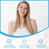 3 Pairs False Teeth, VEGCOO Clip in Veneer Teeth Instant Veneers Dentures Fake Tooth Braces, False Teeth Clip on Veneer Top and Bottom, Whitening Veneers Tooth Top and Bottom Set for Men Women view 3