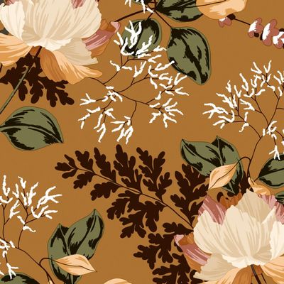 20 Napkins Flowers Floral Elements Vintage Look Table Decoration Paper Napkins with Motif Also for Decoupage and Decoupage 33 x 33 cm