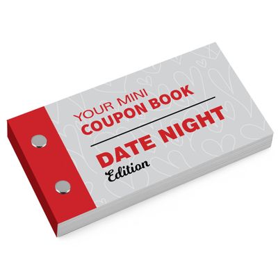 RED OCEAN Coupon Book Date Night | Make it a Night to Remember | Date Idea Card Game for Couples | Gifts for Valentines Day, Birthdays & Christmas