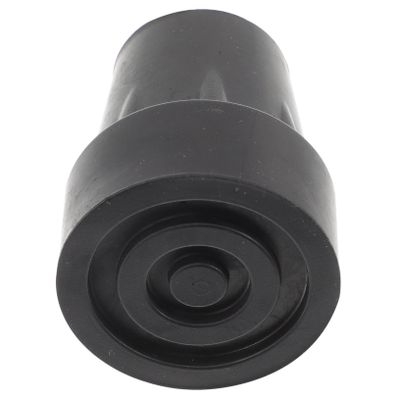 Gatuida Non-Slip Trekking Pole Rubber Tip 19mm Inner Diameter Sturdy Hiking Cane Replacement Foot Cover Anti-Skid Walking Stick Crutch Supplies for Outdoor Use