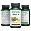 Siberian Green Pine Nut Oil Capsules 200 Softgels Wild Harvested Siberia Altai Cold Pressed Unrefined view 3