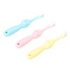 Gatuida 3pcs Cartoon Hippopotamus Toothbrush Set for Boys and Girls Soft Bristles for Gentle Tooth Brushing at Home Travel view 1