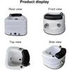 DPDZSW Pedicure Foot Spa, Portable Foot Spa Bathtub, Pedicure Bowl, Foot Bath, feet spa tub, Pedicure Spa Bathtub, Acrylic Pedicure Chair Shampoo Sink, Sink Spa Foot Shower Wash Salon, Massage Foot view 3