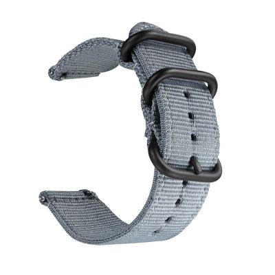 20mm 22mm Smart Watch Strap Compatible With Huawei GT 3 42mm 46mm Sport Nylon Band Compatible With Huawei GT 2/3 Pro 43mm/Rnner/Watch Buds/2E Bracelet (Color : Gr, Size : For GT 3 Pro 46mm)