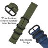 20mm 22mm Smart Watch Strap Compatible With Huawei GT 3 42mm 46mm Sport Nylon Band Compatible With Huawei GT 2/3 Pro 43mm/Rnner/Watch Buds/2E Bracelet (Color : E, Size : G3 46mm) view 2