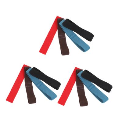 LIFKOME 12pcs Elastic Straps for Lunch Box Band Storage Straps for Lunch Fixing for Bento Random Color