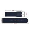 20mm 22mm Nylon Braided Strap Quick Release Bracelet Compatible With Samsung Galaxy Watch Compatible With Huawei Watch GT Wrist Band (Color : Black beige red, Size : 20mm Width) view 2