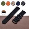 20mm 22mm Smart Watch Strap Compatible With Huawei GT 3 42mm 46mm Sport Nylon Band Compatible With Huawei GT 2/3 Pro 43mm/Rnner/Watch Buds/2E Bracelet (Color : E, Size : 20mm) view 3