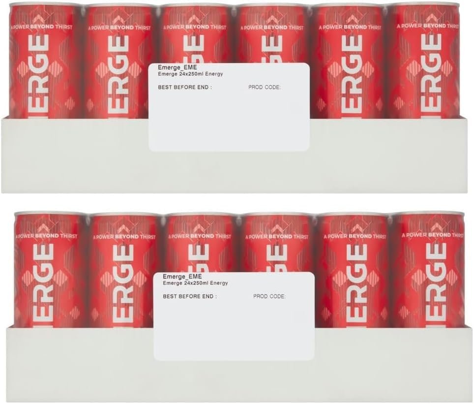 Emerge Energy drink pack 24 x 250ml x 2 pack (Total 48 cans)