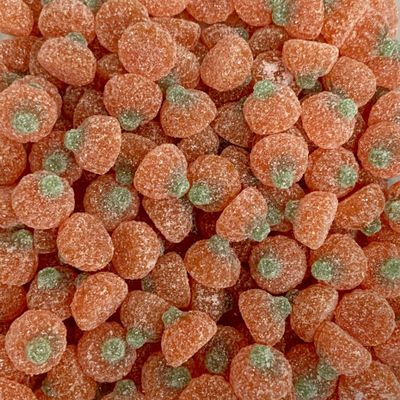 Mini Fizzy Pumpkins Retail Sweet Shop Jar (Large) by The Gourmet Sweet Company