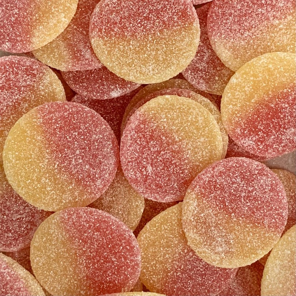 Peach Sunsets 2kg Share Bag by The Gourmet Sweet Company