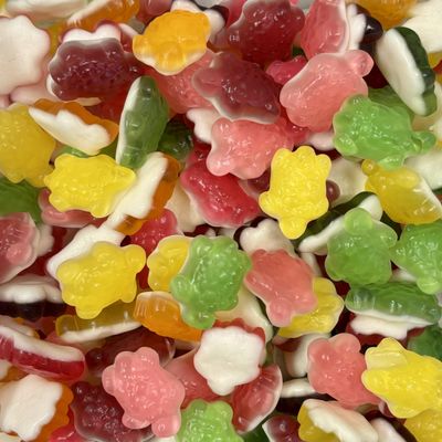 Assorted Jelly Turtles Retail Sweet Shop Jar (Large) by The Gourmet Sweet Company