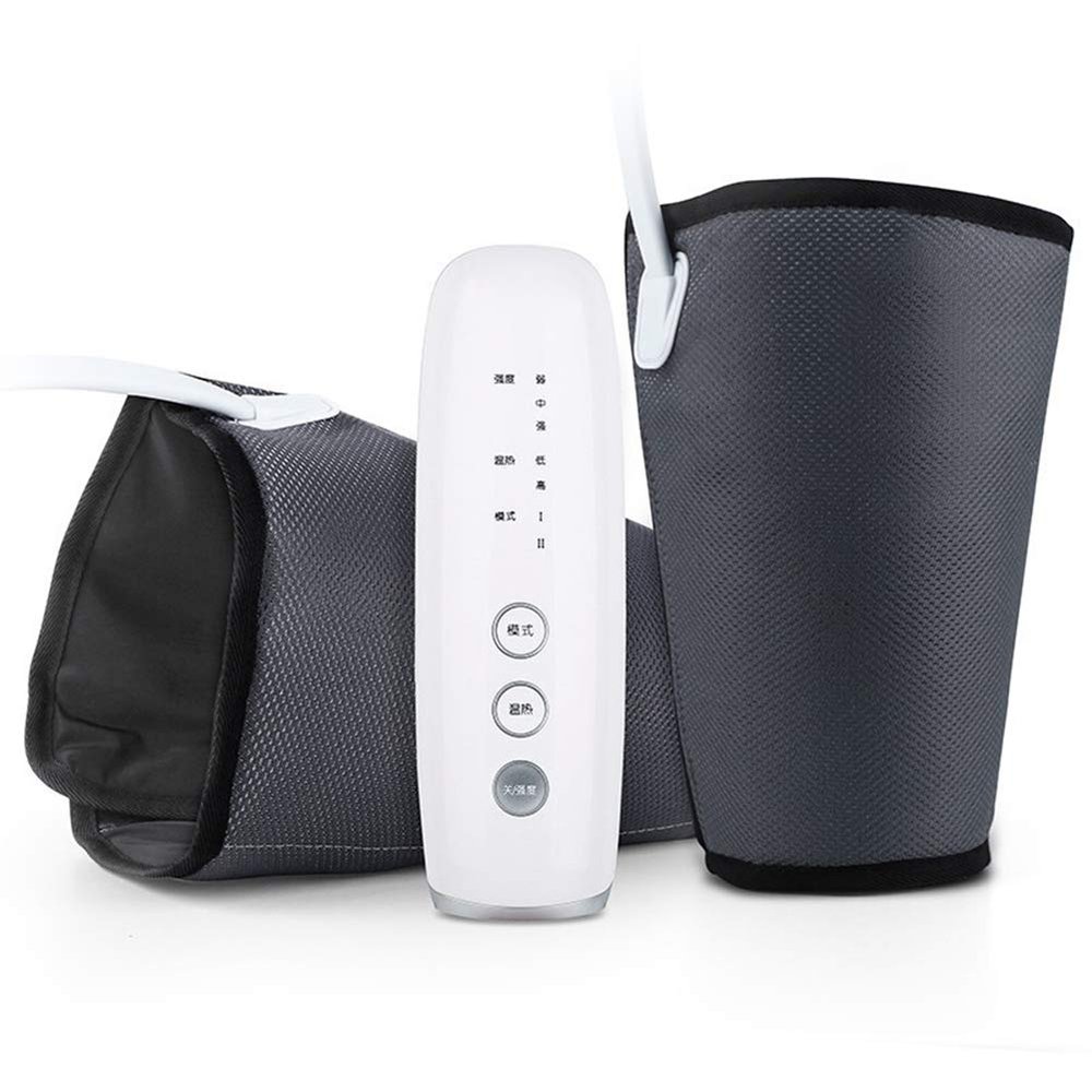 KANBUN Air Compression Leg Massager for Foot Calf Thigh Circulation Massage with 2 Modes 3 Intensities and Handheld Controller Air Compression Leg Massager
