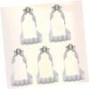 MAGICLULU 5pcs Stainless Steel Cookie Baking Mould Non-Stick Creative Evening Dress Shape for Cookies Chocolates Cakes view 4