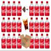 Japanese Metal Bottle - Coke Regular, Faanta Grape & White Peach (24x300ml) Lidded Canned Bottles Boxed Treatz view 1