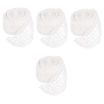 OUNONA 4 Rolls Sausage Netting for Beef Netting Meat Roll Nets for Kitchen Packaging Tool for Making Sausage Casings and Beef Spider Web