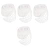 OUNONA 4 Rolls Sausage Netting for Beef Netting Meat Roll Nets for Kitchen Packaging Tool for Making Sausage Casings and Beef Spider Web view 1