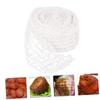 OUNONA 4 Rolls Sausage Netting for Beef Netting Meat Roll Nets for Kitchen Packaging Tool for Making Sausage Casings and Beef Spider Web view 2