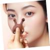 Angoily Wood Nose Massager and Facial Gua Sha Tool Natural Sandalwood Acupoint Scraper for Nose and Face Massage Relieves Fatigue Suitable for Women and Spa Use view 4