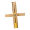 OUNONA 15-minute Sand Countdown Timer Wooden Sauna Hourglass Wall-mounted Glass Sand Timer for Spa Bath Room Use view 1