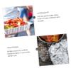 MAGICLULU Baking Aluminum Foil for Practical Use Baking Tinfoil BBQ Tin Foil Paper for Home Cooking and Needs view 2