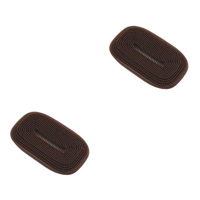 MAGICLULU 2pcs Silicone Soap Holder Creative Soap Box for Bathroom Use Tray Dish