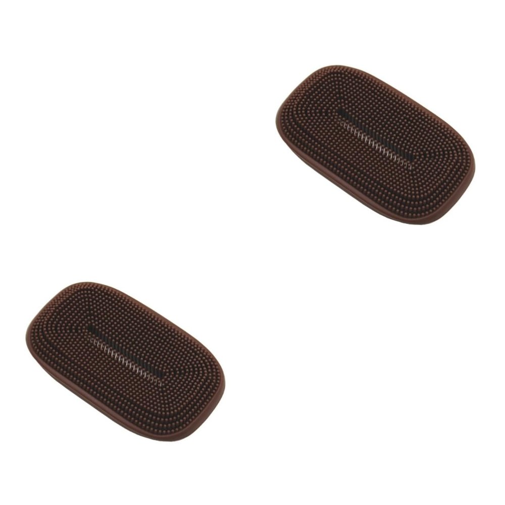 MAGICLULU 2pcs Silicone Soap Holder Creative Soap Box for Bathroom Use Tray Dish