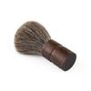 Beavorty Mustache Beard Brush for Men Soft Bristles for Wet Shaving and Facial Care Natural Wooden Handle view 3