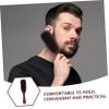 Angoily Boar Bristle Wave Hair Brush for Men Beard Brush Curly Hair Grooming Tool view 3