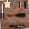 Angoily Boar Bristle Wave Hair Brush for Men Beard Brush Curly Hair Grooming Tool view 4