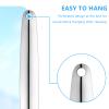 3Pcs Durable Tongue Cleaner Scraper Set Oral Hygiene Health Stainless Steel Tongue Cleaner Kit Fresh Breath Reusable Tongue Scrapers for Tongue Care view 4