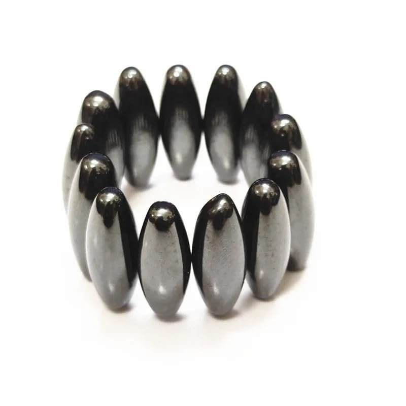 10PCS 30 * 10mm Strong Magnetic Therapy Relief Toy Oval Shape Olive Rattle Power Ferrite Magnet Beads Set Health Care Massager