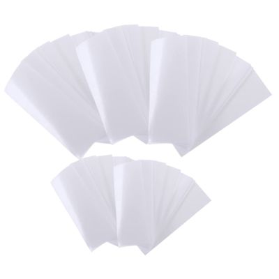 Beavorty 5bags Non-woven Wax Strips for Hair Removal Face Body Per Bag Total Easy to Cut for Precision Suitable for Home Salon Use