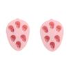 IMIKEYA 2pcs Bunny Cake Mold Silicone Baking Mold for Cookies Puddings DIY Design Food-Grade Safe Material for Creative Baking Pink view 1