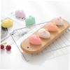IMIKEYA 2pcs Bunny Cake Mold Silicone Baking Mold for Cookies Puddings DIY Design Food-Grade Safe Material for Creative Baking Pink view 4