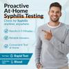 GetTested Syphilis Test Kit  Syphilis Rapid Test  Accurate at-Home Detection  10-Minute Results  Private and Easy Finger-Prick Blood Sample  Lab Certified view 2