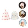 Angoily 2pcs Felt Sauna Hat Water Absorbent Bathing Caps for Men Women Breathable Comfortable Design for Spa and Sauna Activities Felt Material for view 2