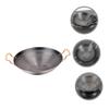 Alipis Stainless Steel Pot with Double Handles, Smooth Surface and Easy to Clean, Sturdy Kitchen Cooking Pan for Home and Restaurant Use, Silver Small Cooking Pot for Everyday Meals view 2