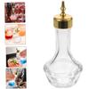 GOOHOCHY Glass Bitters Bottle 50ml with Stopper Golden Leak Proof view 3