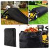 BESPORTBLE Waterproof Lawn Garden Bag Drawstring, Black Leaves Storage and Waste Bag Holder for Outdoor Garden Cleanup view 2