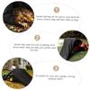 BESPORTBLE Waterproof Lawn Garden Bag Drawstring, Black Leaves Storage and Waste Bag Holder for Outdoor Garden Cleanup view 3