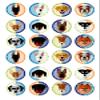 24 Dog dogs edible party decorations Iced/Icing Cupcake Topper Edible Fairy Cake Bun Toppers Round view 2