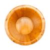 KSTUFF Foot Barrel,Massage Wood Bath Bucket,Handmade,footbaths Smooth Surface,Bathroom Accessories Present vision view 3